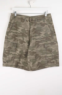 VINTAGE CAMO CARGO SHORTS W32