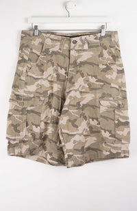 VINTAGE CAMO CARGO SHORTS W34