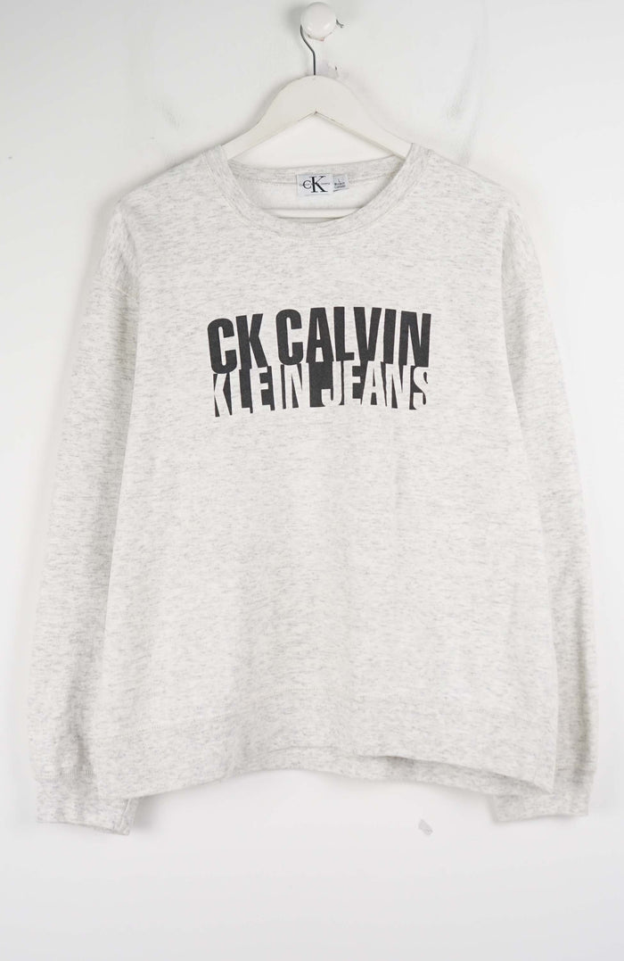 VINTAGE CALVIN KLEIN JEANS SWEATER (XXL)