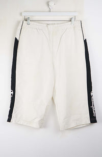 VINTAGE CHAMPION 3/4 TRACK PANT SHORTS (L)