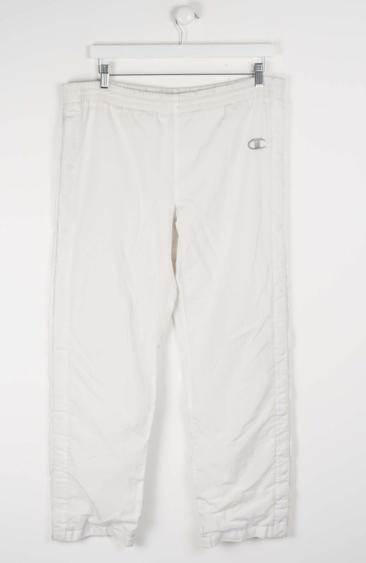 VINTAGE CHAMPION SNAP TRACK PANTS (XL)