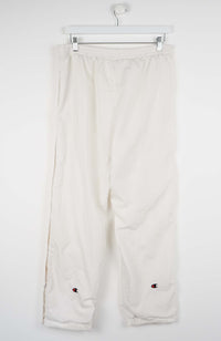 VINTAGE CHAMPION SNAP TRACK PANTS (XL)