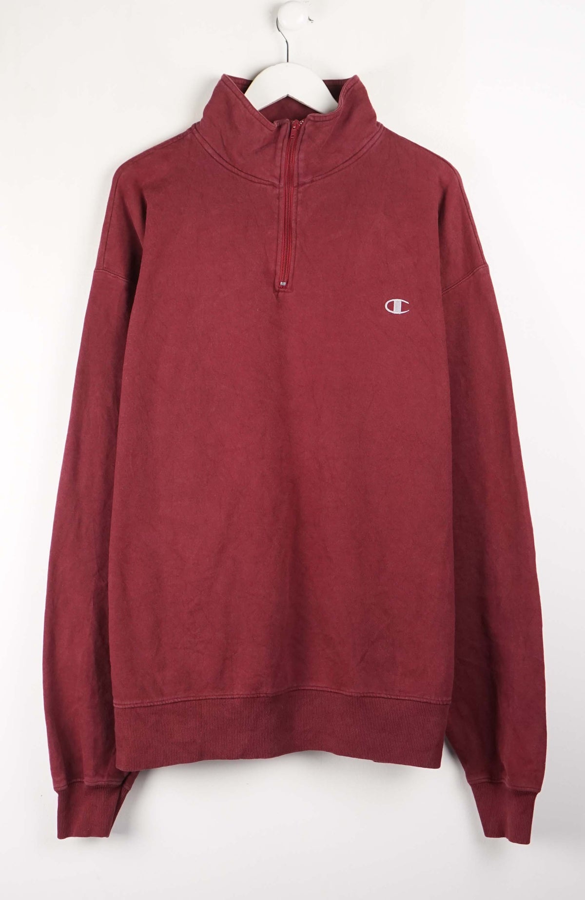 VINTAGE CHAMPION 1/4 ZIP SWEATER (XXXL)