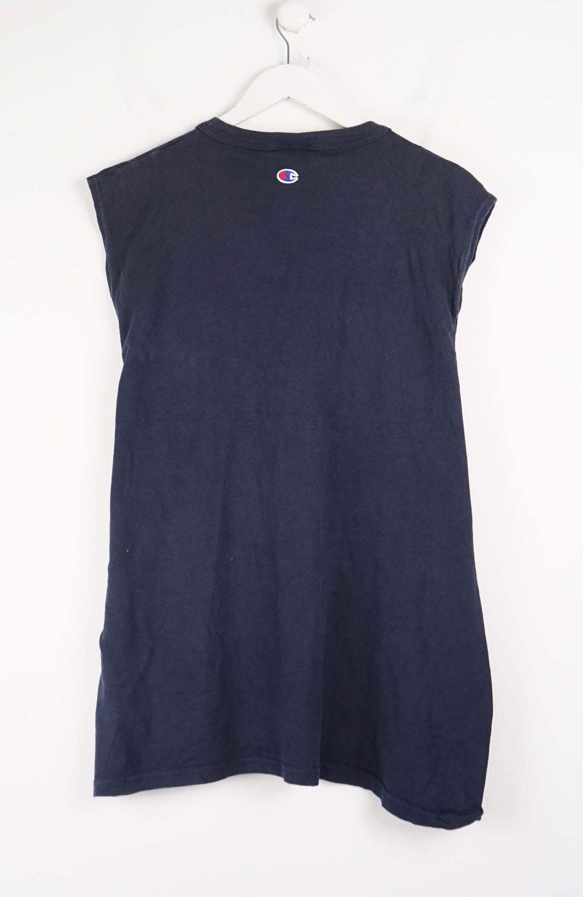 VINTAGE CHAMPION SLEEVELESS T-SHIRT (L)