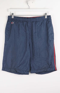 VINTAGE CHAMPION TRACK PANT SHORTS (M)