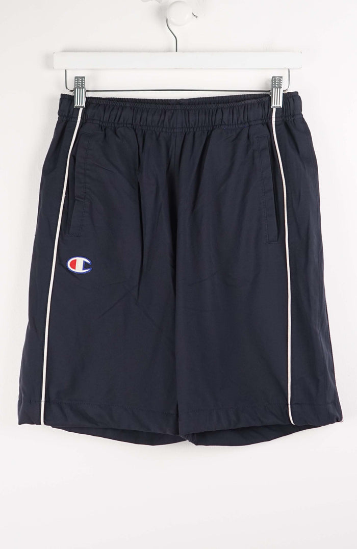 VINTAGE CHAMPION TRACK PANT SHORTS (S)