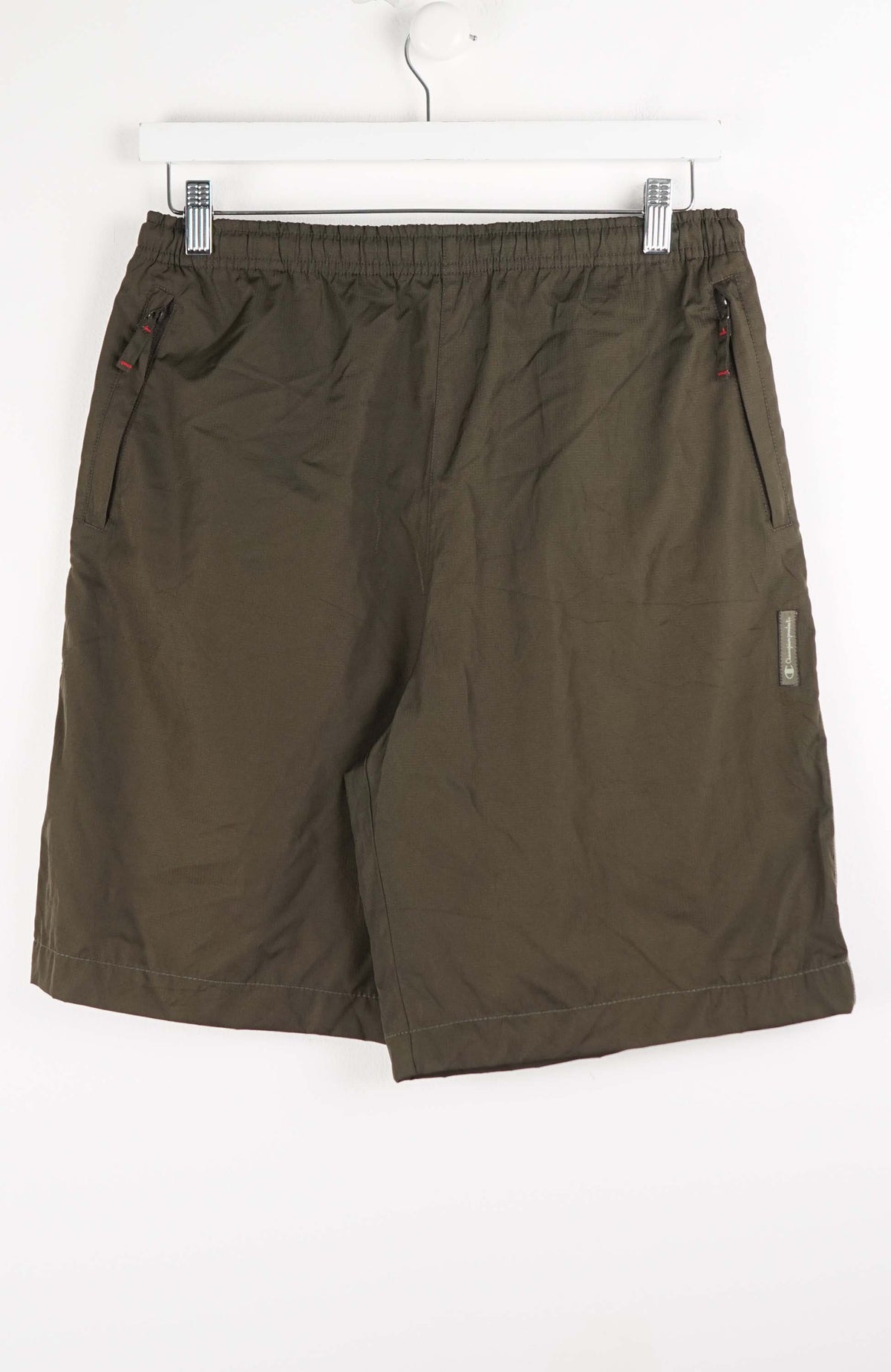 VINTAGE CHAMPION TRACK PANT SHORTS (S)