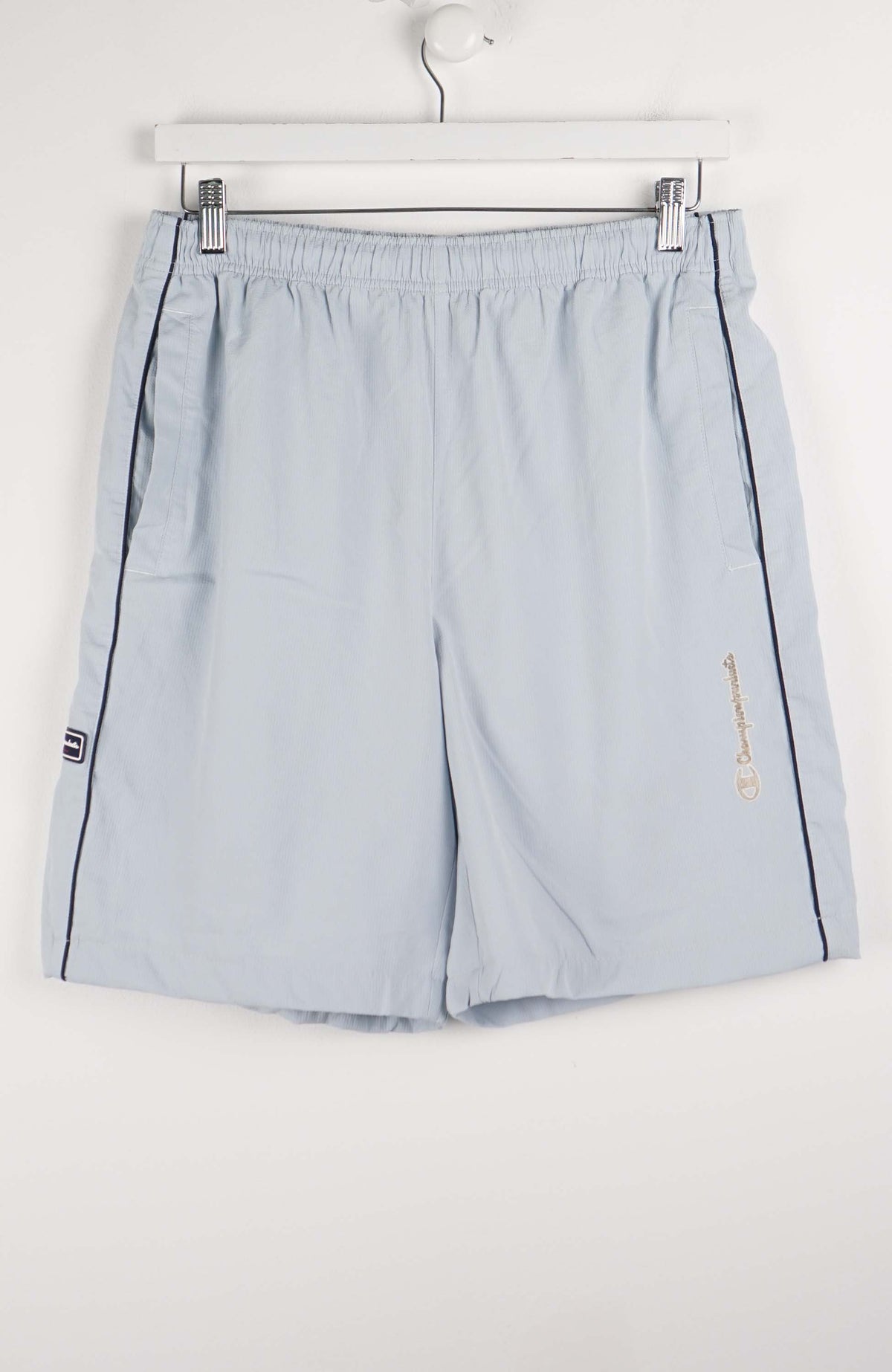 VINTAGE CHAMPION TRACK PANT SHORTS (M)