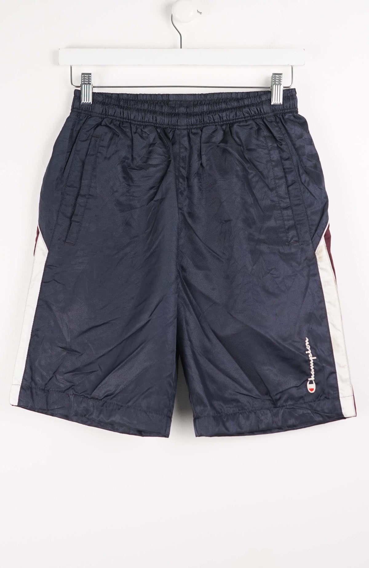 VINTAGE CHAMPION TRACK PANT SHORTS (XS)