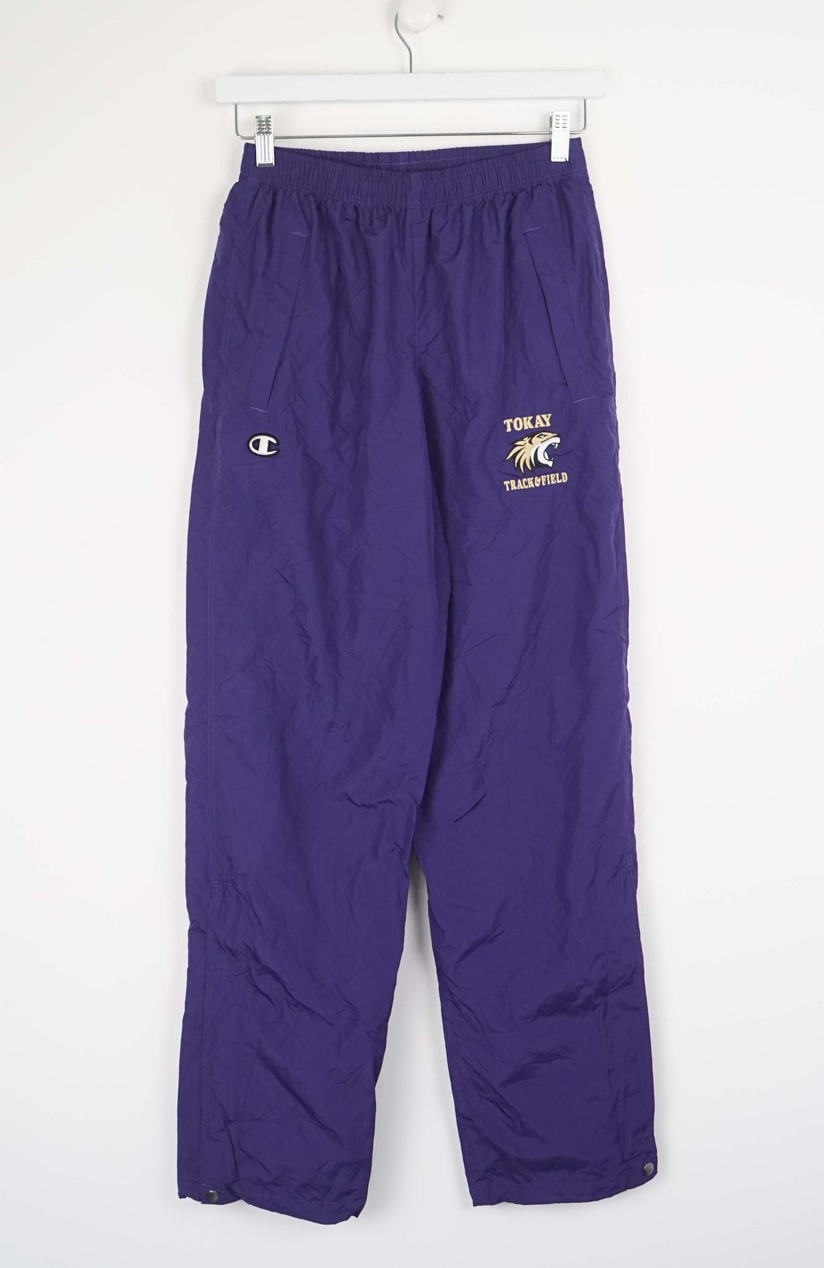 VINTAGE CHAMPION TRACK PANTS (S)