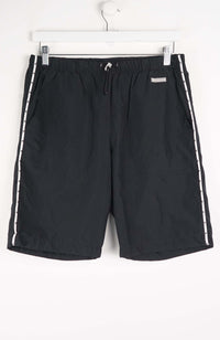 VINTAGE CHAMPION TRACK PANT SHORTS (M)