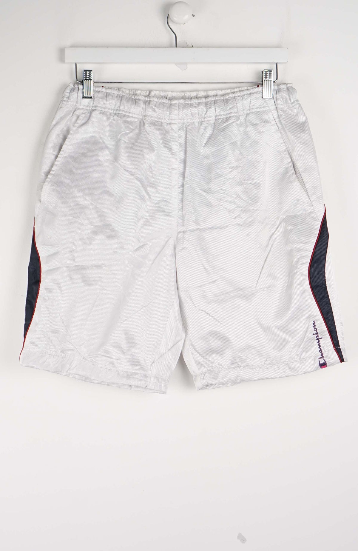 VINTAGE CHAMPION TRACK PANT SHORTS (M)