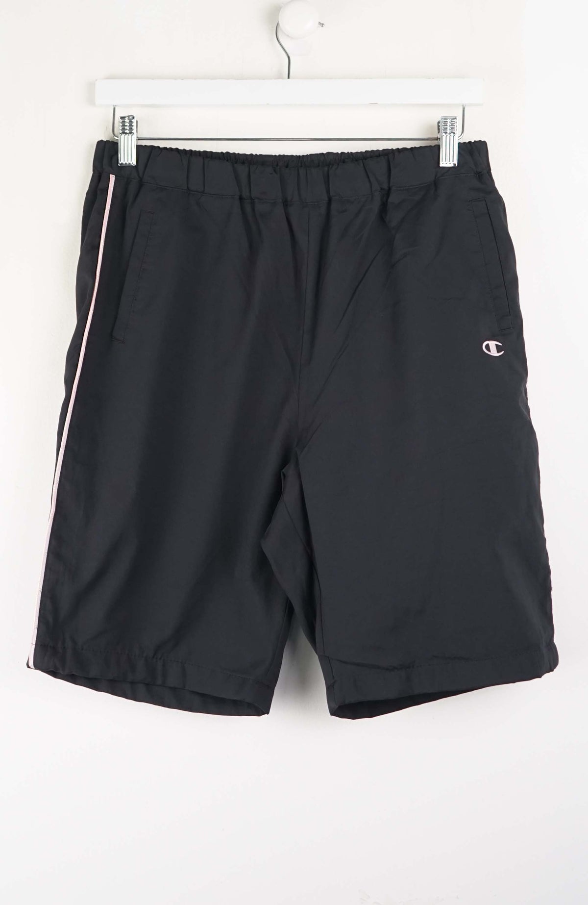 VINTAGE CHAMPION TRACK PANT SHORTS (S)