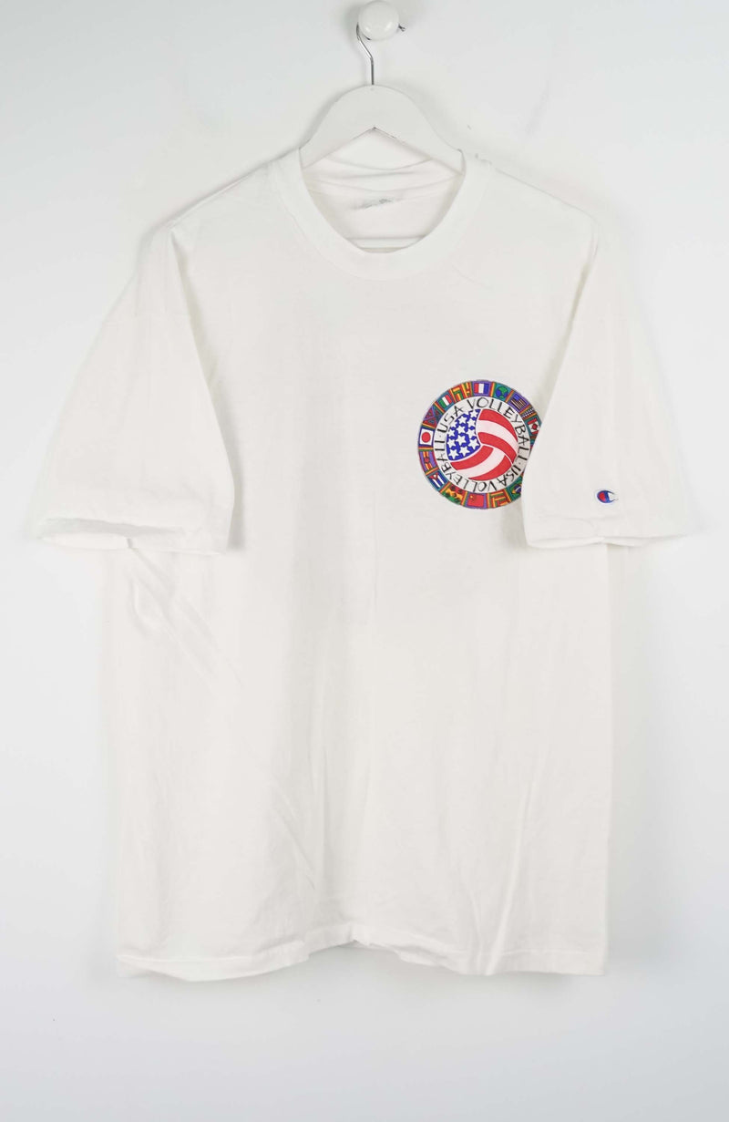 VINTAGE CHAMPION USA VOLLEYBALLT-SHIRT (XL)