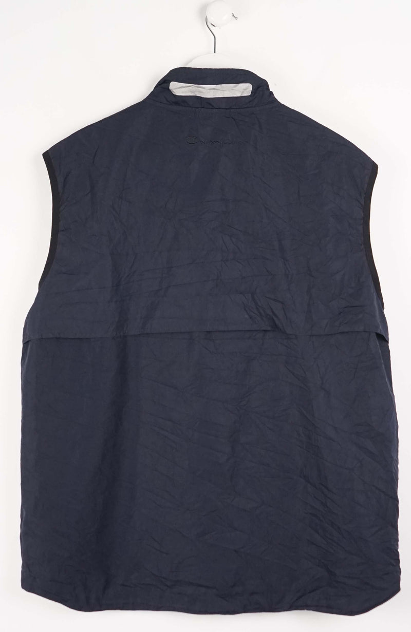 VINTAGE CHAMPION WINDBREAKER VEST (L)