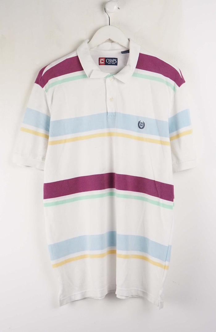 VINTAGE CHAPS POLO SHIRT (L)