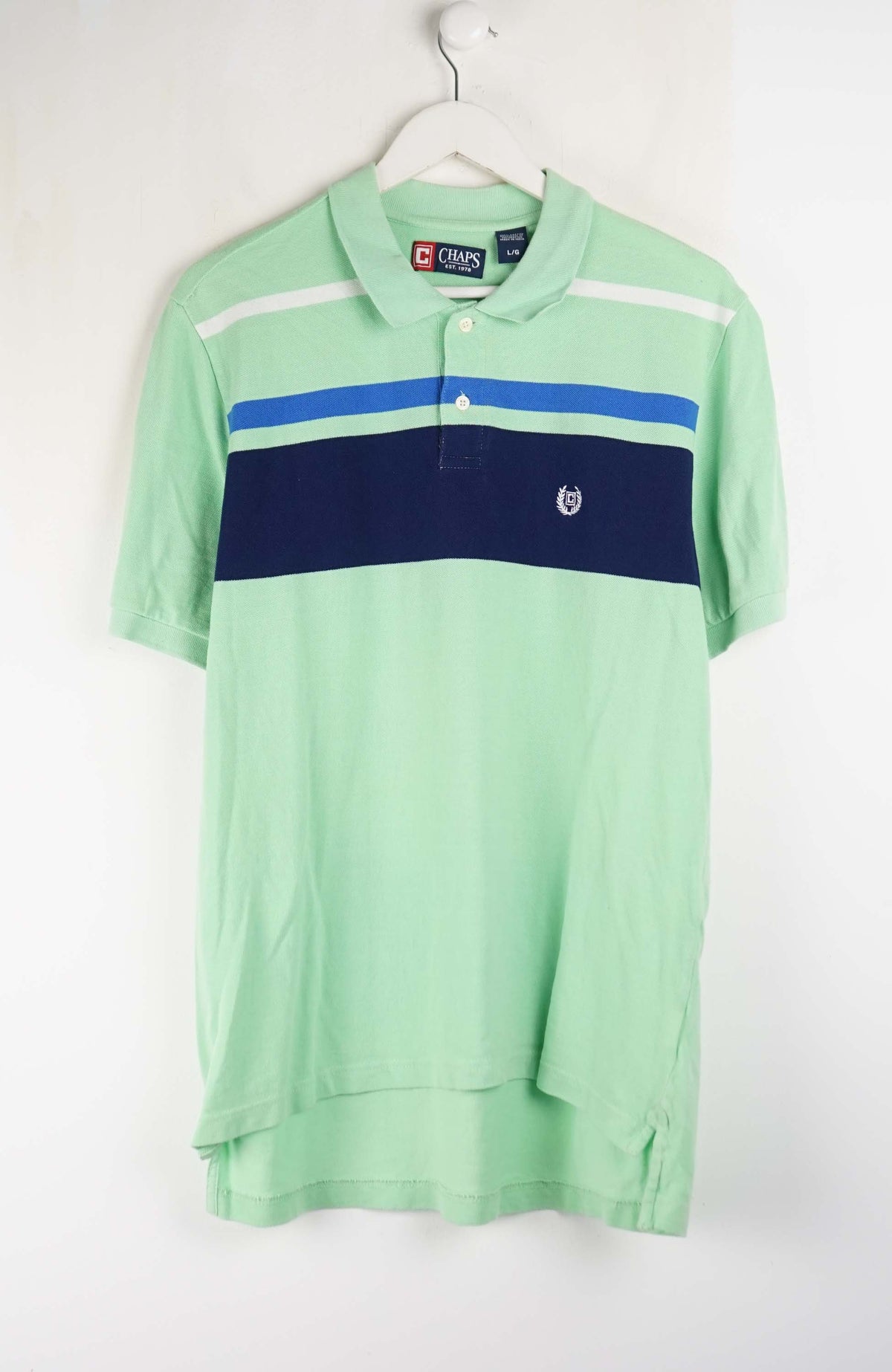 VINTAGE CHAPS POLO SHIRT (M)