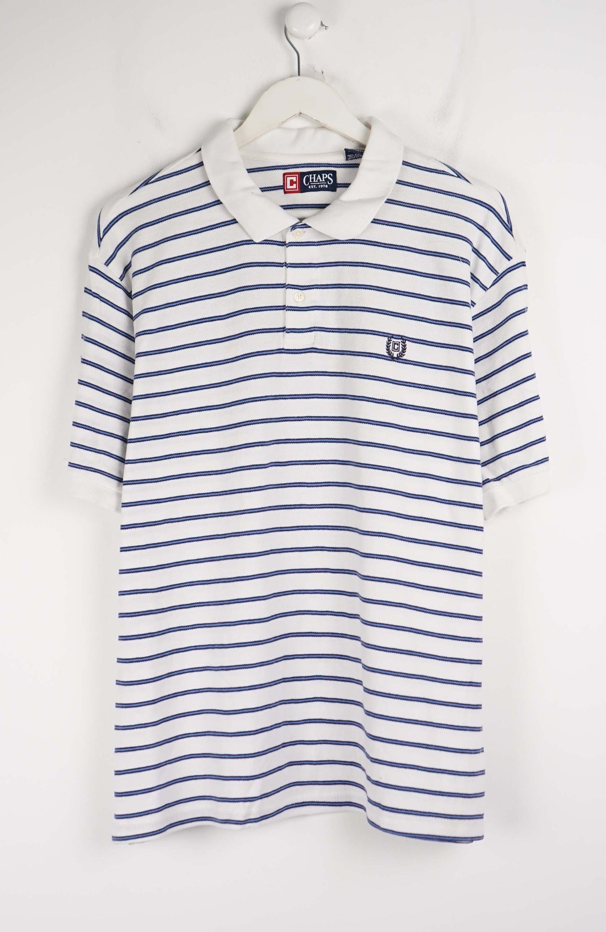 VINTAGE CHAPS EST.1978 POLO SHIRT (L)