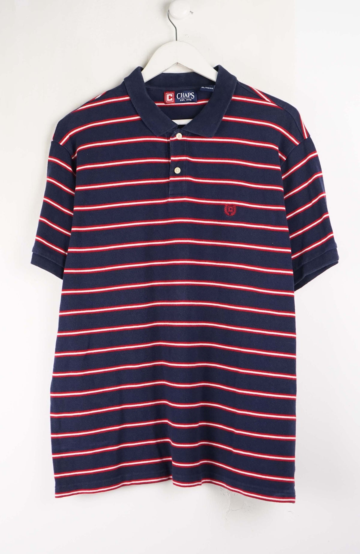 VINTAGE CHAPS POLO SHIRT (L)