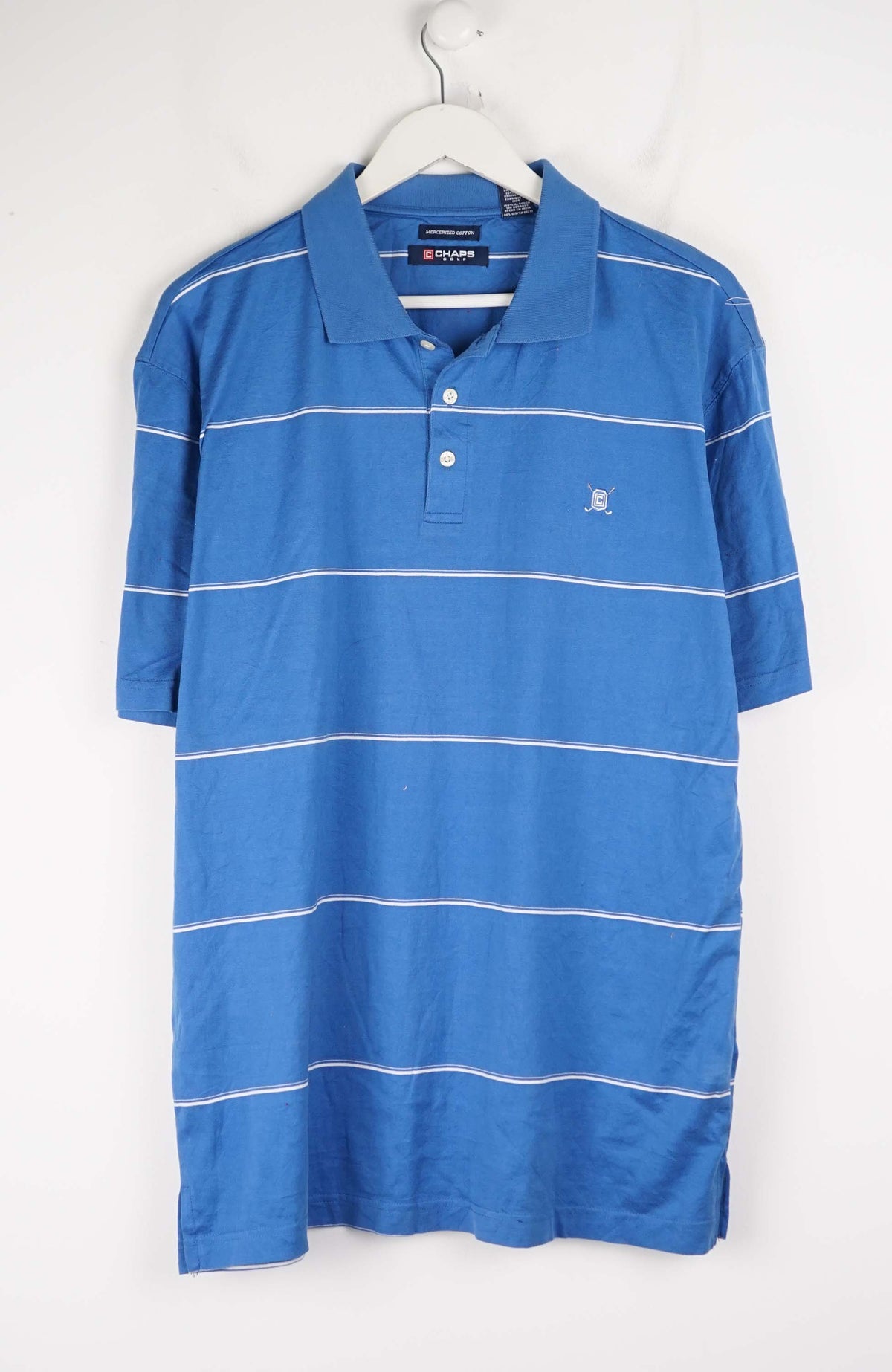 VINTAGE CHAPS GOLF POLO SHIRT (L)