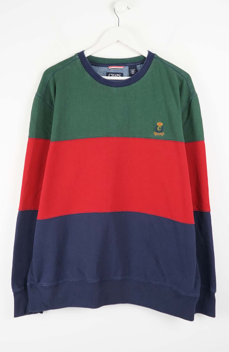 VINTAGE CHAPS SWEATER (XL)