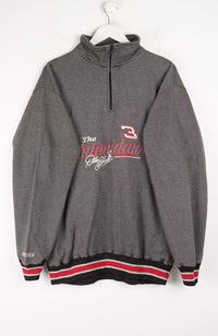 VINTAGE NASCAR DALE EARNHARDT INTIMIDATOR 1/4 ZIP SWEATER (XL)