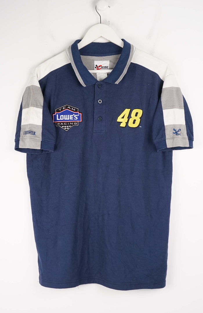 VINTAGE NASCAR LOWE'S RACING POLO SHIRT (L)