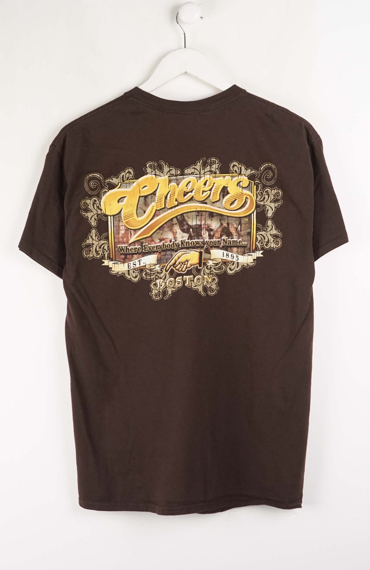 VINTAGE CHEERS BOSTON T-SHIRT (M)