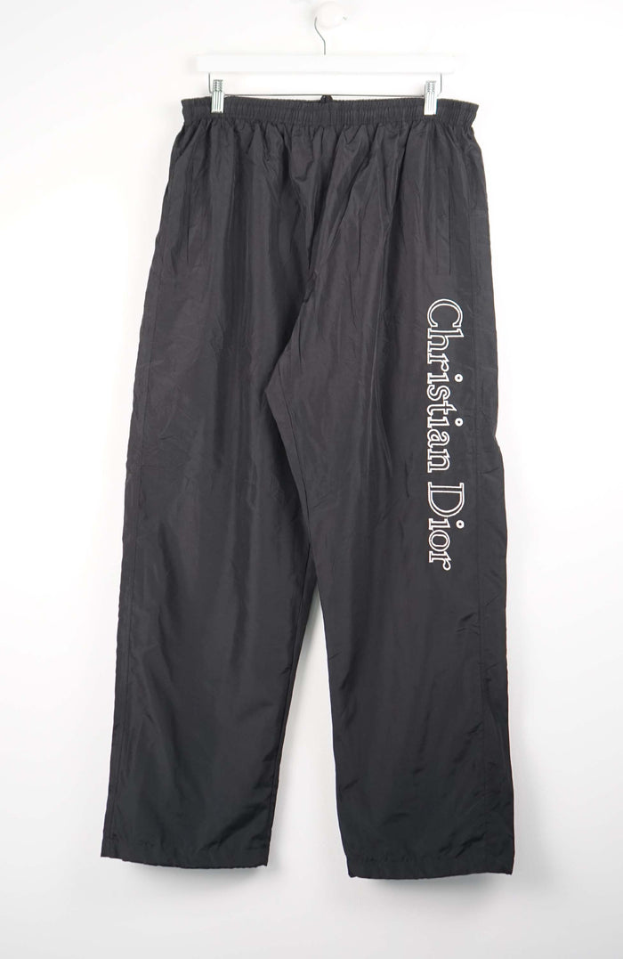 VINTAGE CHRISTIAN DIOR TRACK PANTS (L)