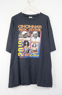 VINTAGE CINCINNATI MUSIC FESTIVAL T-SHIRT (XXL)
