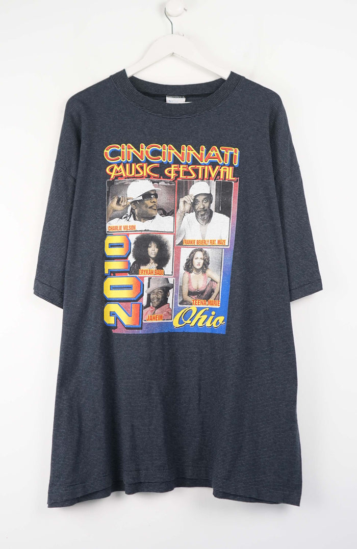 VINTAGE CINCINNATI MUSIC FESTIVAL T-SHIRT (XXL)