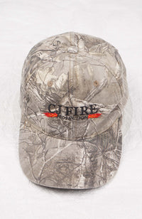 VINTAGE CJ FIRE REAL TREE HAT
