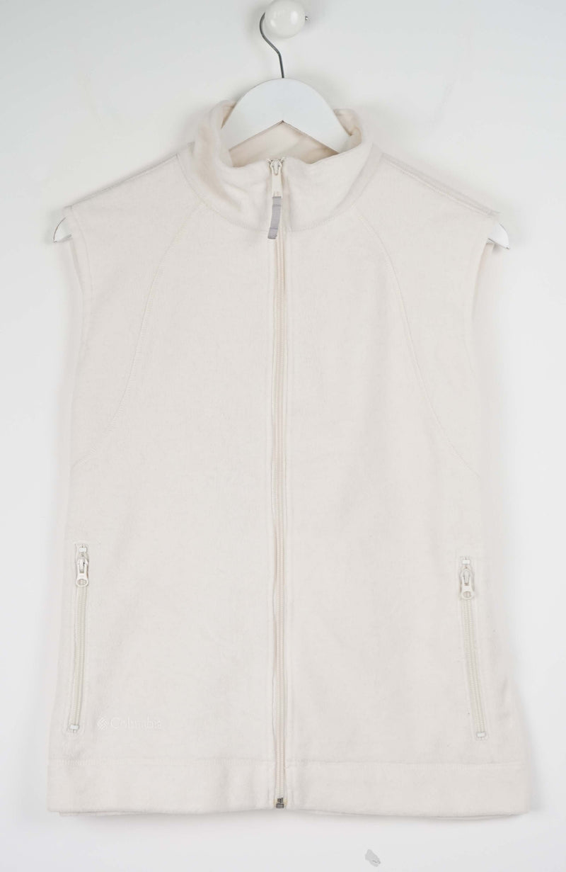 VINTAGE COLUMBIA FLEECE VEST SWEATER (M)