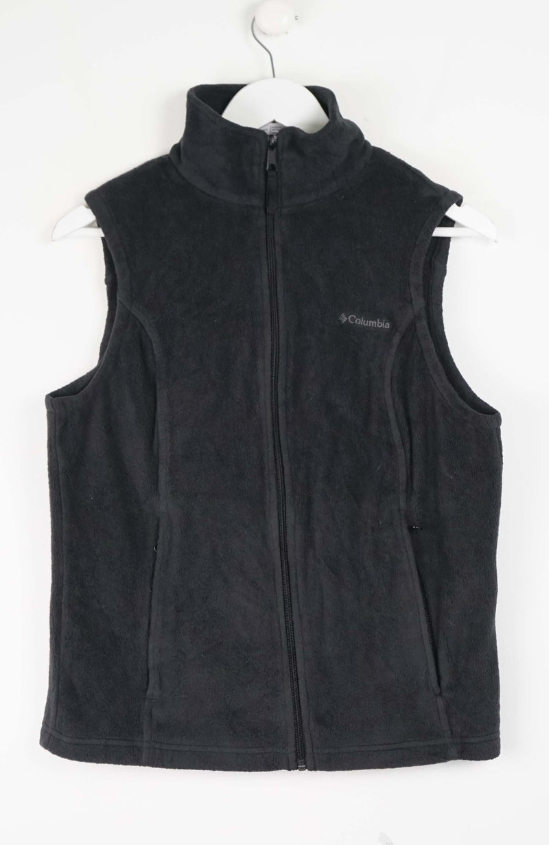 VINTAGE COLUMBIA FLEECE VEST SWEATER (S)