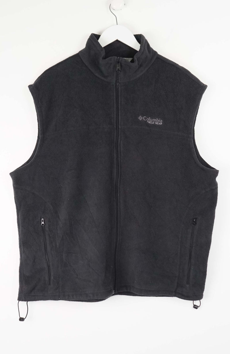 VINTAGE COLUMBIA FLEECE VEST SWEATER (XL)