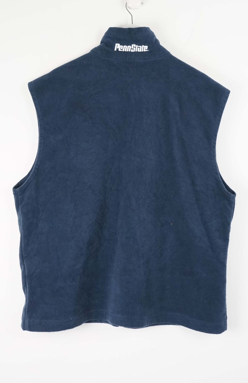 VINTAGE COLUMBIA PENN STATE FLEECE VEST SWEATER (XXL)