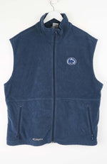 VINTAGE COLUMBIA PENN STATE FLEECE VEST SWEATER (XXL)