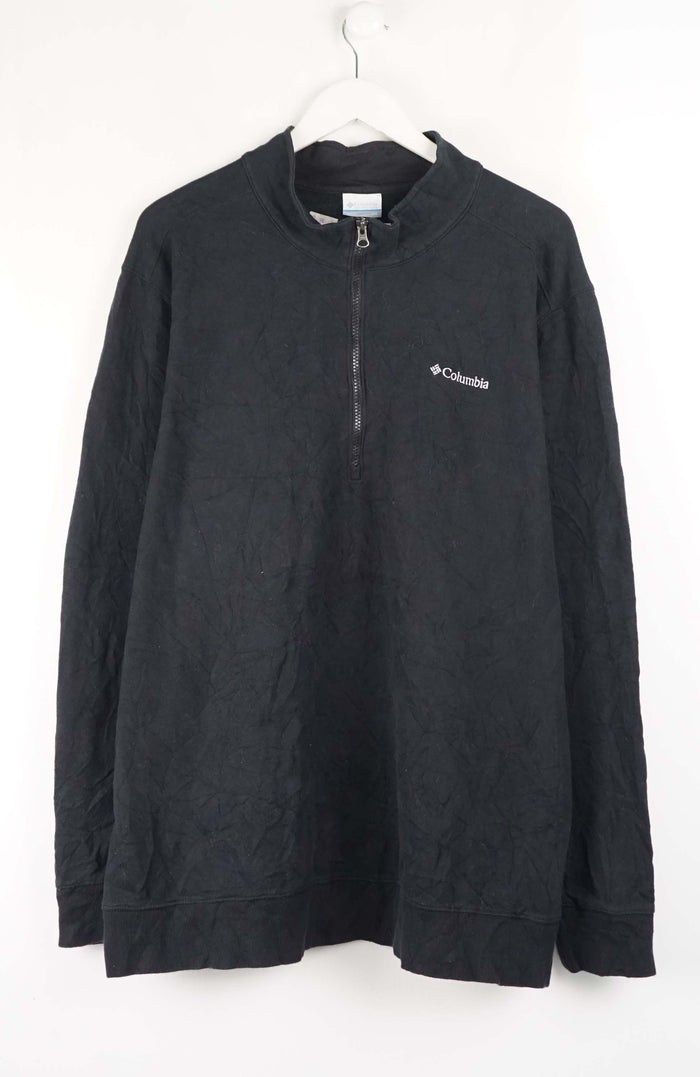 VINTAGE COLUMBIA ZIP 1/4 SWEATER (XXL)