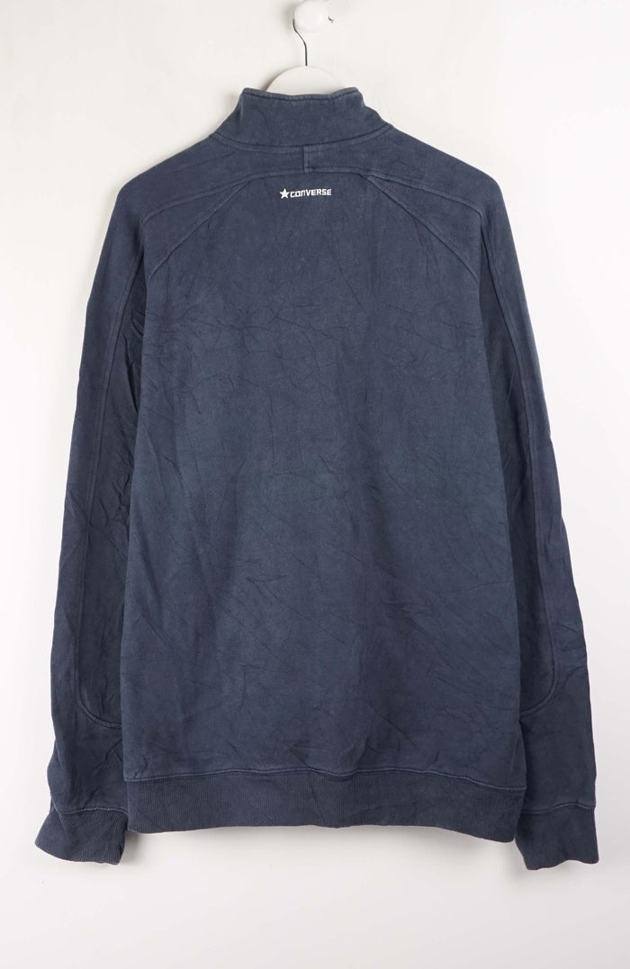 VINTAGE CONVERSE 1/4 ZIP SWEATER (XL)