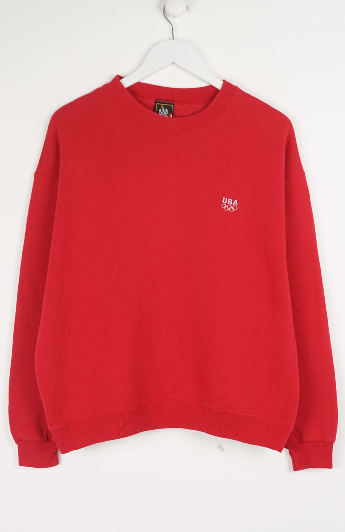 VINTAGE USA OLYMPIC 1996 SWEATER (M)