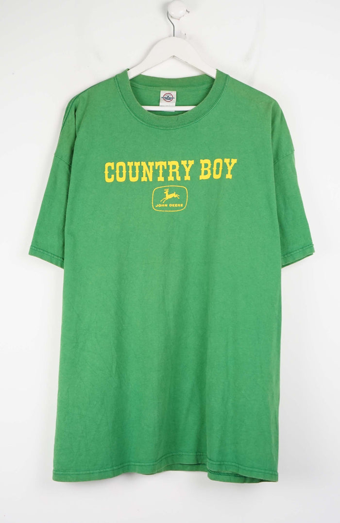 VINTAGE COUNTRY BOY JOHN DEERE T-SHIRT (XL)