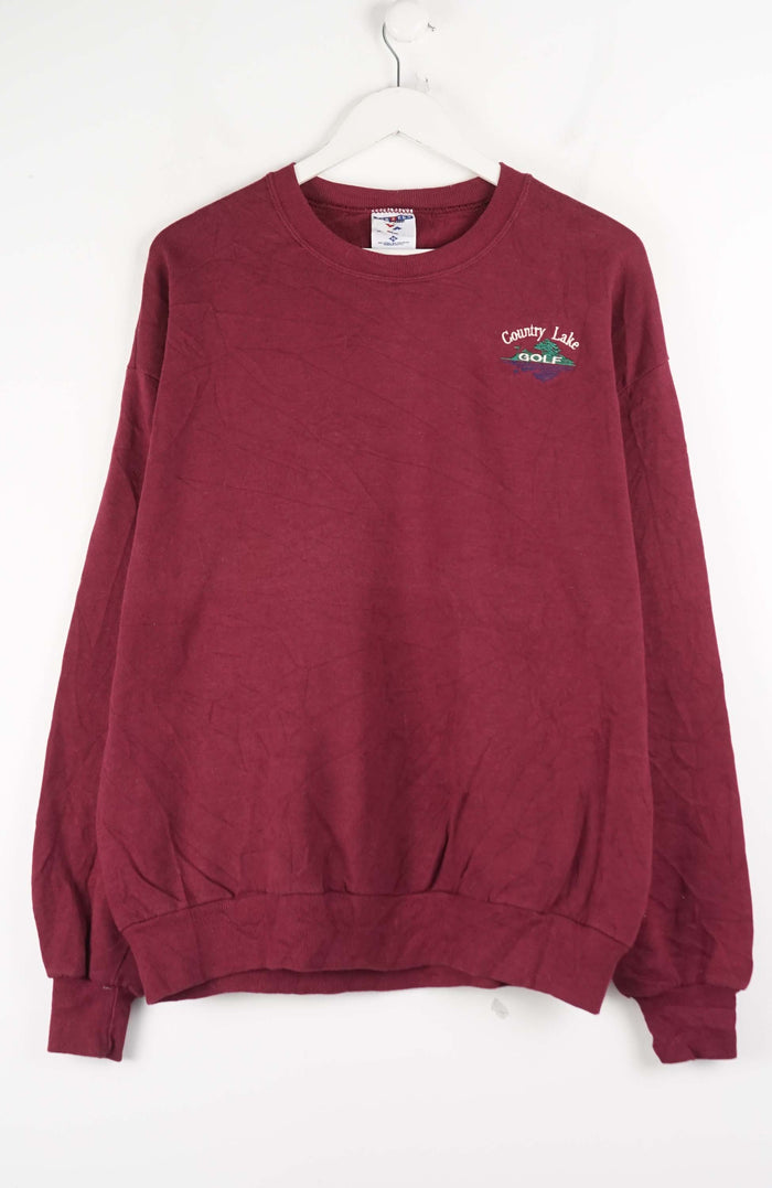 VINTAGE COUNTRY LAKE GOLF SWEATER (M)