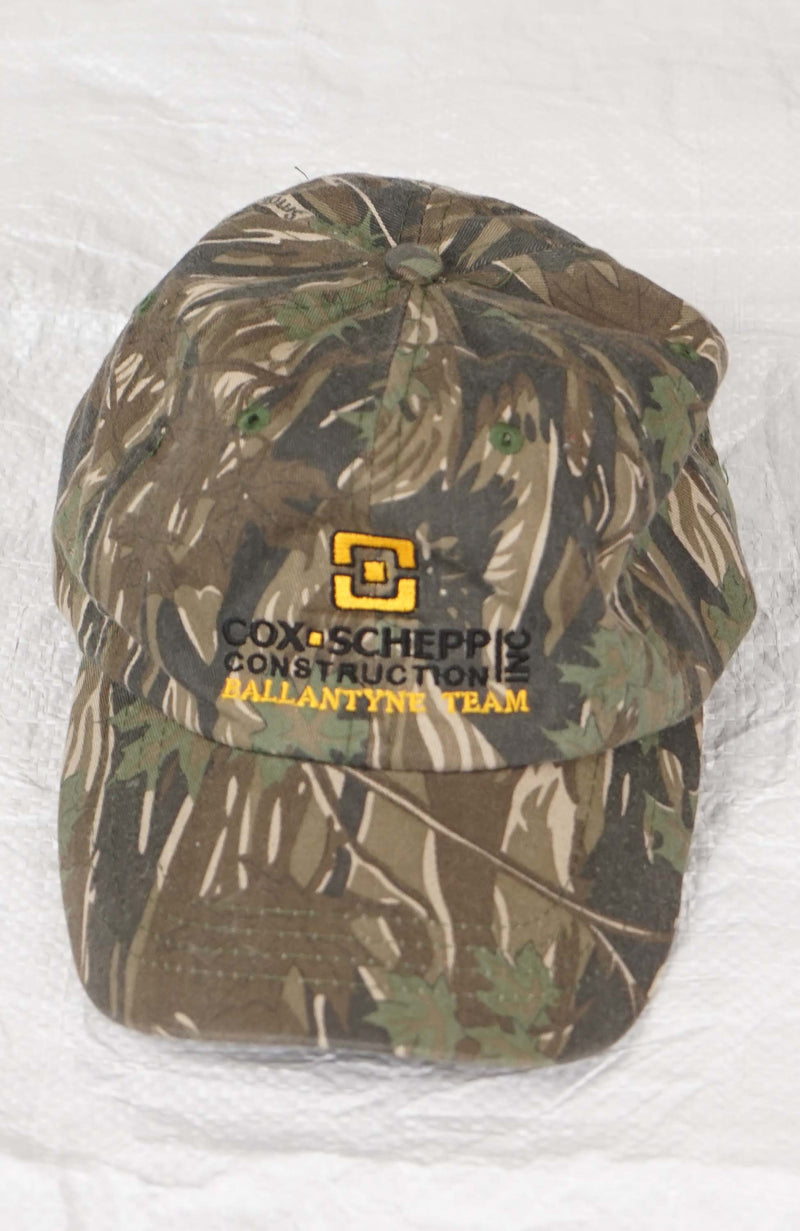 VINTAGE COX-SCHEPP INC CONSTRUCTION BALLANTYNE TEAM REAL TREE HAT