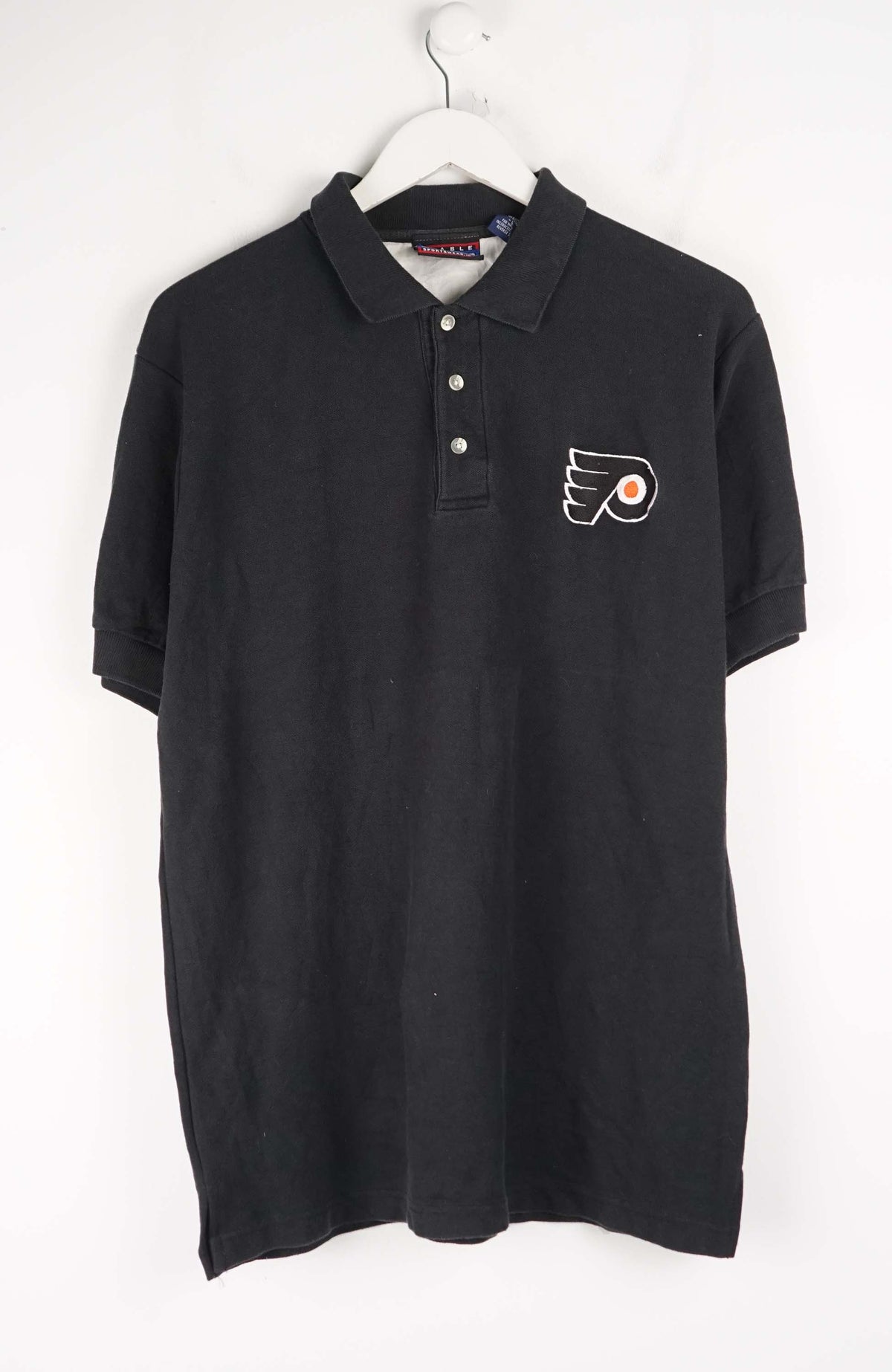 VINTAGE PHILADELPHA FLYERS POLO SHIRT (L)