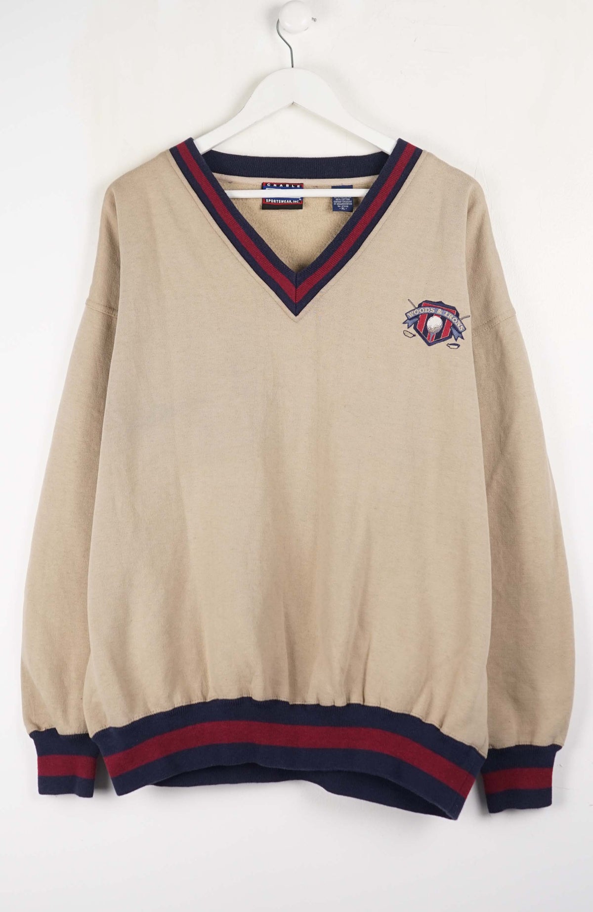 VINTAGE GOLF SWEATER (XL)