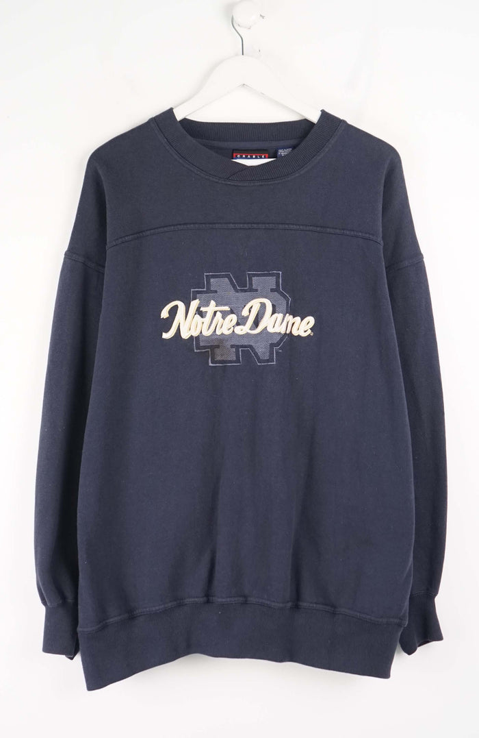 VINTAGE NOTRE DAME COLLEGE SWEATER (XXL)