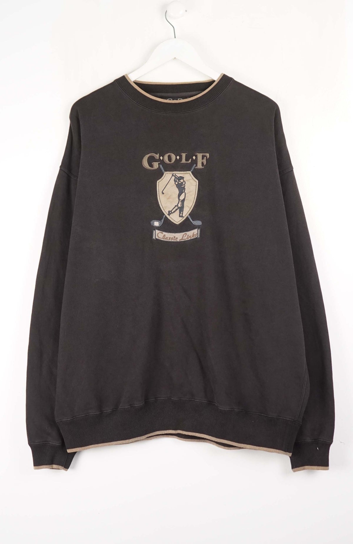 VINTAGE GOLF SWEATER (XL)