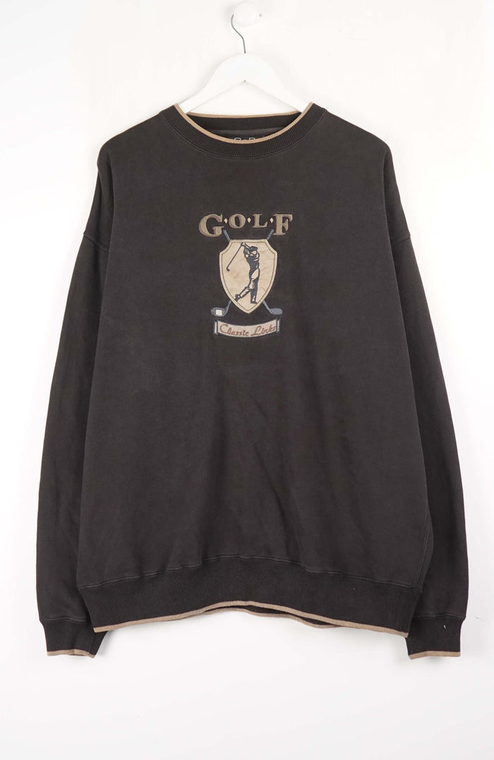 VINTAGE GOLF SWEATER (XL)