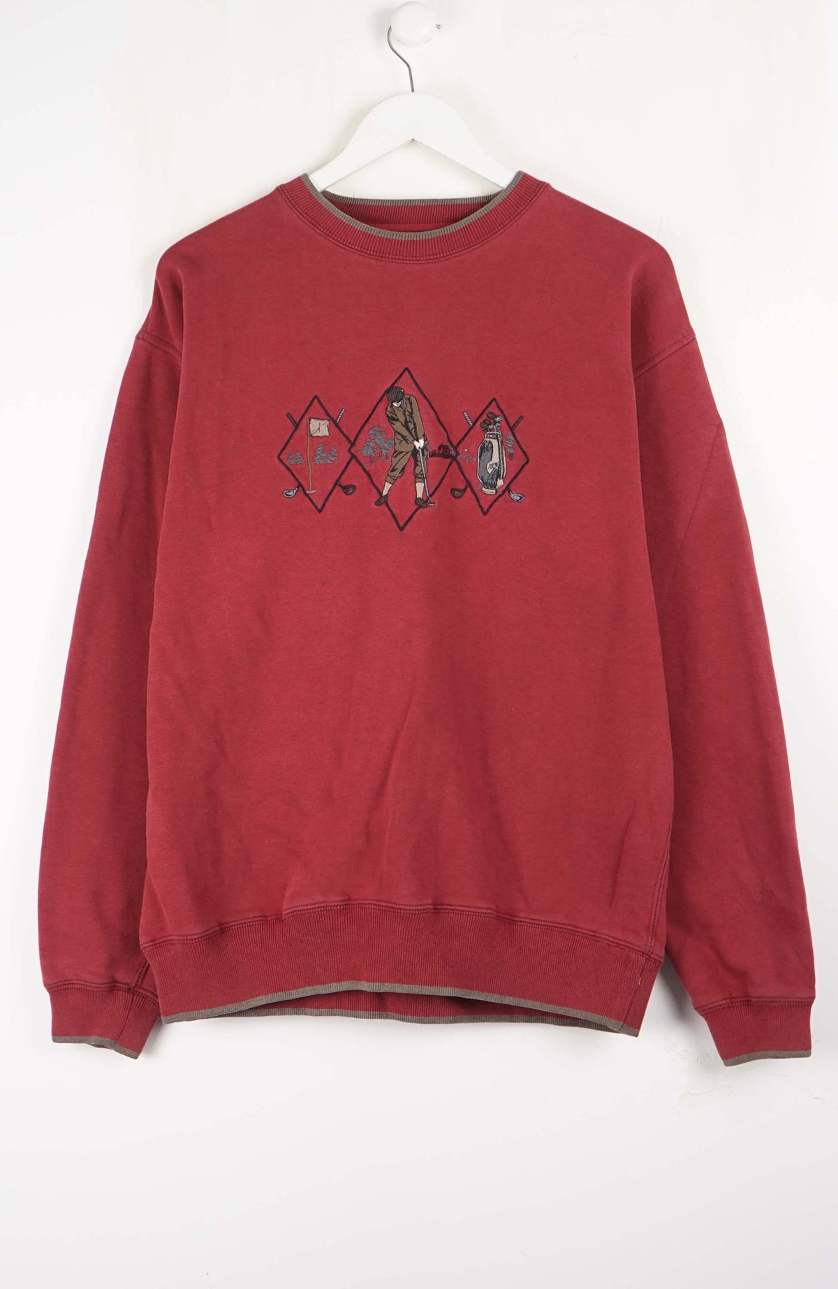 VINTAGE GOLF SWEATER (L)