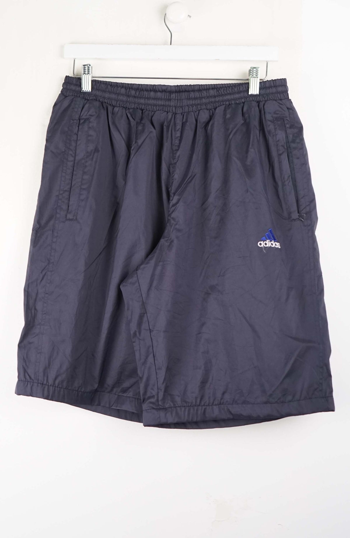 VINTAGE ADIDAS TRACK PANT SHORTS (M)
